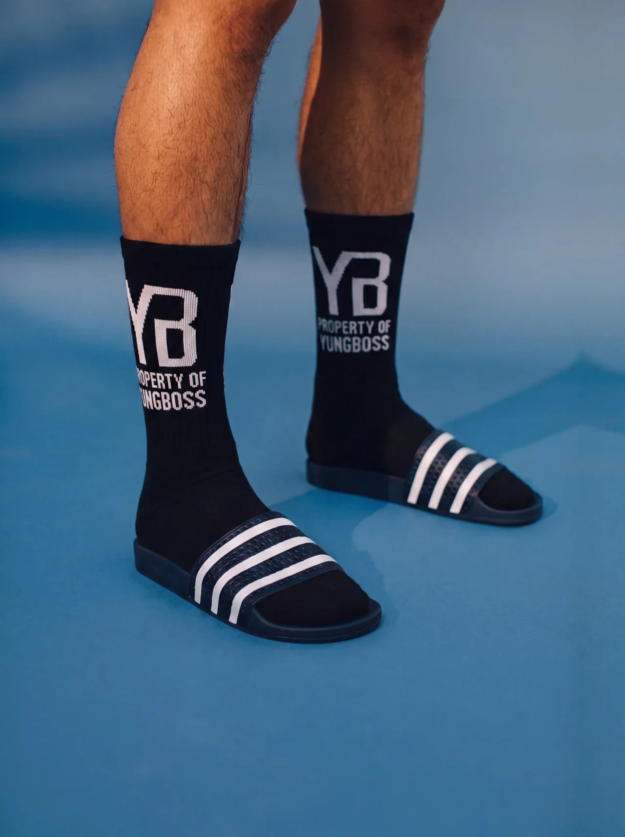Yungboss black unsex socks