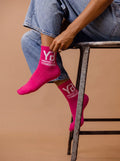 Yungboss pink unsex socks
