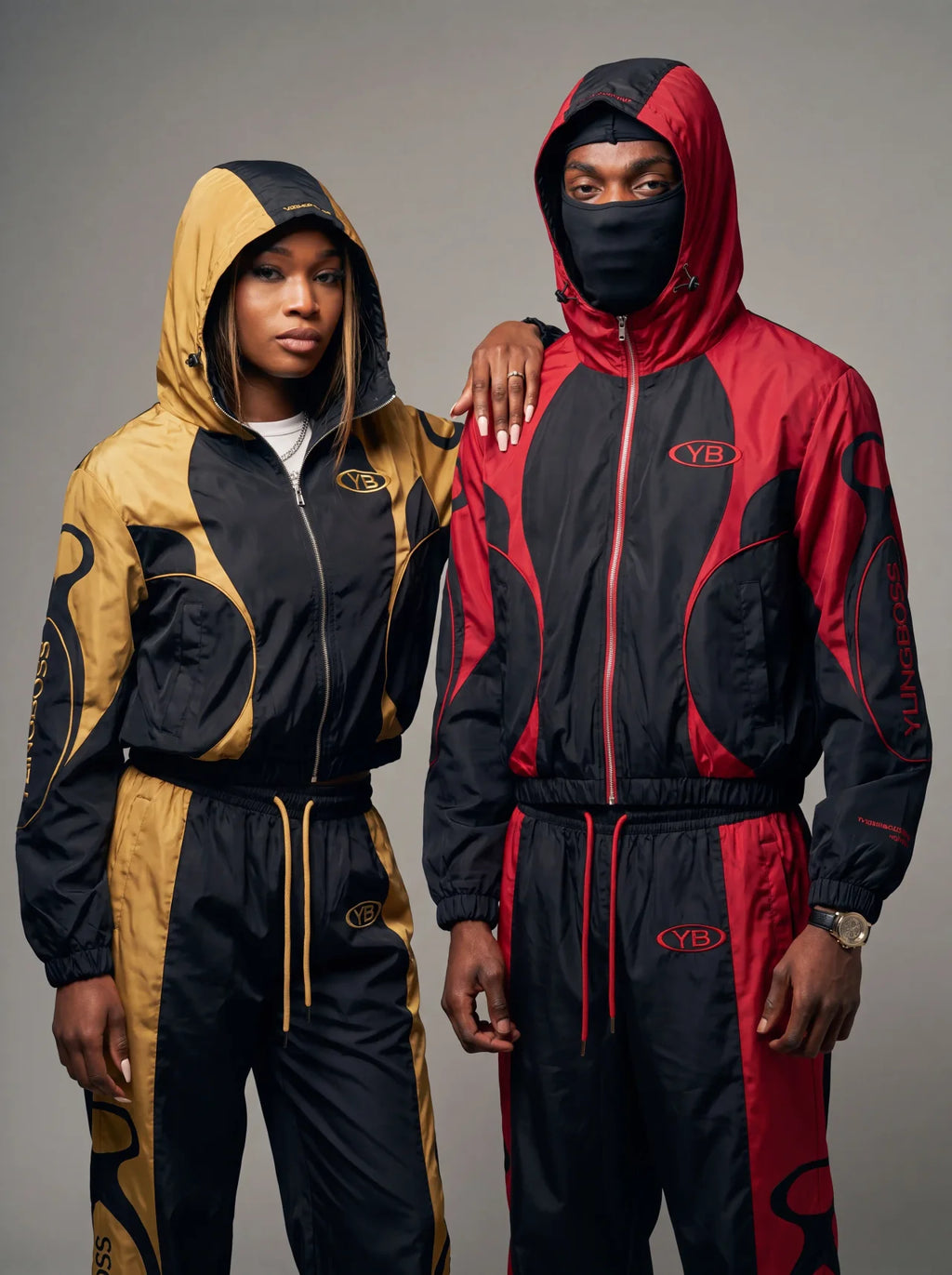 YUNGBOSS RED TRACKSUIT