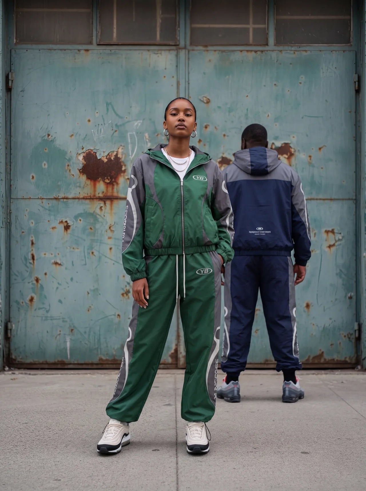 YUNGBOSS GREEN tracksuit