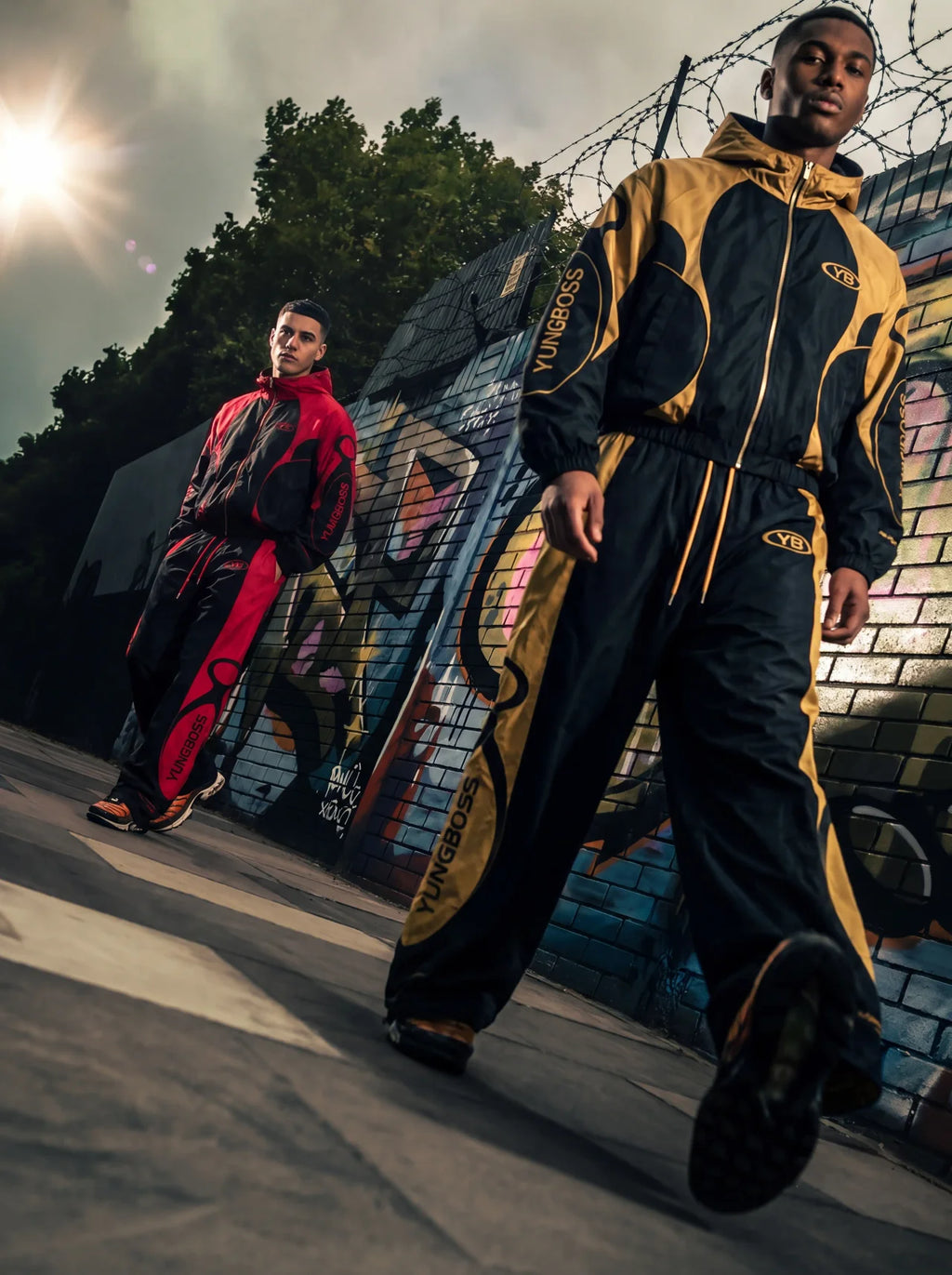 YUNGBOSS GOLD tracksuit