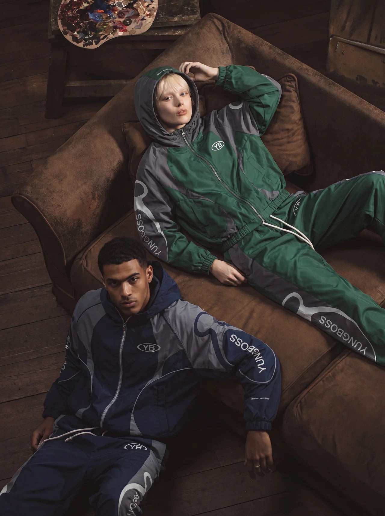 YUNGBOSS GREEN tracksuit